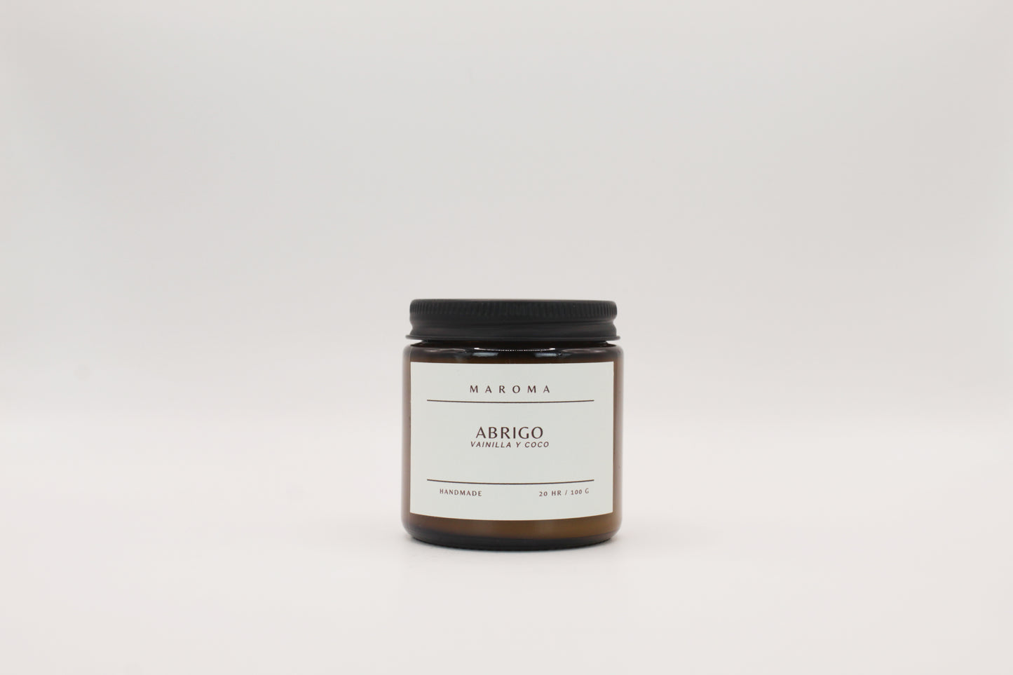 Abrigo - Vela aromática de vainilla & coco