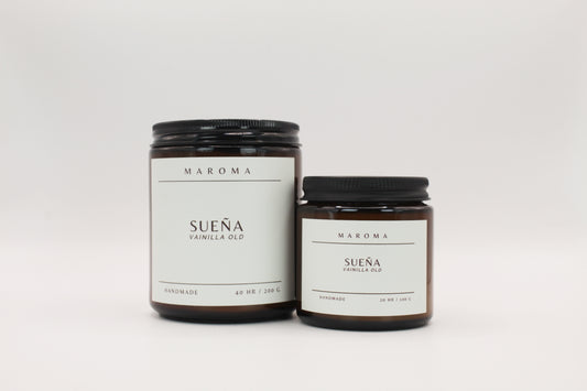 Sueña - Vela aromática de vainilla old